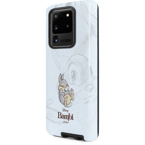 Disney Bambi Thumper Sketched portrait Galaxy S20 Ultra 5G Pro Case