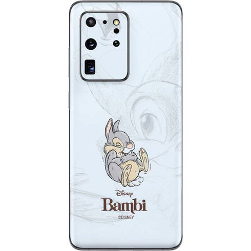 Disney Bambi Thumper Sketched portrait Galaxy S20 Ultra 5G Skin