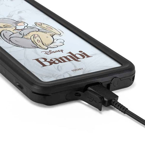 Disney Bambi Thumper Sketched portrait Galaxy S20 Waterproof Case