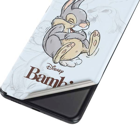 Disney Bambi Thumper Sketched portrait Galaxy S21 5G Skin