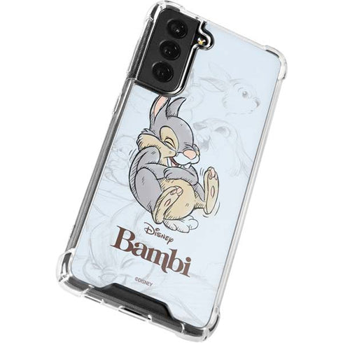 Disney Bambi Thumper Sketched portrait Galaxy S21 FE Clear Case