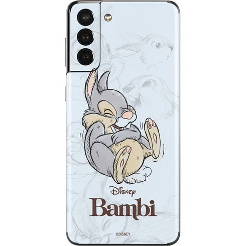 Disney Bambi Thumper Sketched portrait Galaxy S21 Plus 5G Skin