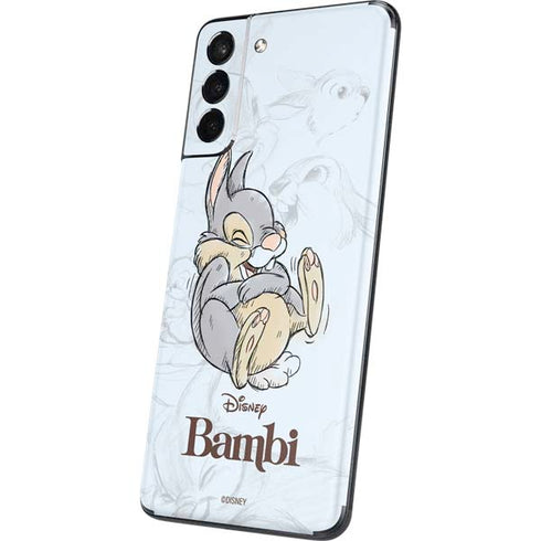 Disney Bambi Thumper Sketched portrait Galaxy S21 Plus 5G Skin