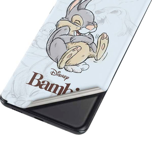 Disney Bambi Thumper Sketched portrait Galaxy S21 Plus 5G Skin