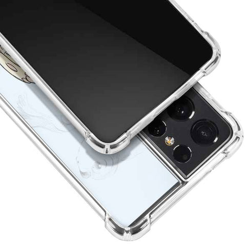 Disney Bambi Thumper Sketched portrait Galaxy S21 Ultra 5G Clear Case