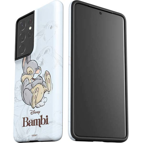 Disney Bambi Thumper Sketched portrait Galaxy S21 Ultra 5G Pro Case