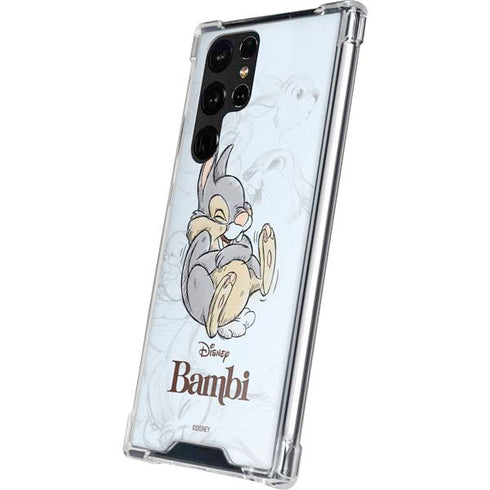 Disney Bambi Thumper Sketched portrait Galaxy S22 Ultra Clear Case