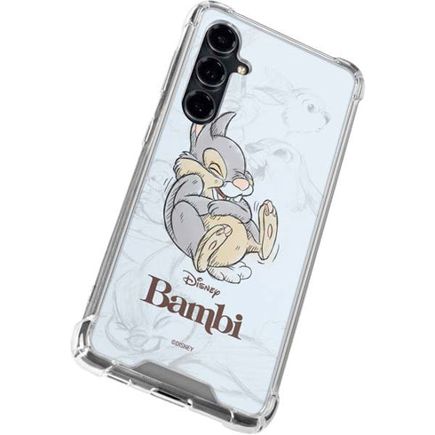 Disney Bambi Thumper Sketched portrait Galaxy S23 FE Clear Case