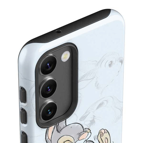 Disney Bambi Thumper Sketched portrait Galaxy S23 Plus Pro Case