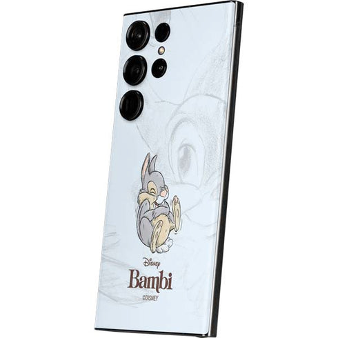 Disney Bambi Thumper Sketched portrait Galaxy S23 Ultra Skin