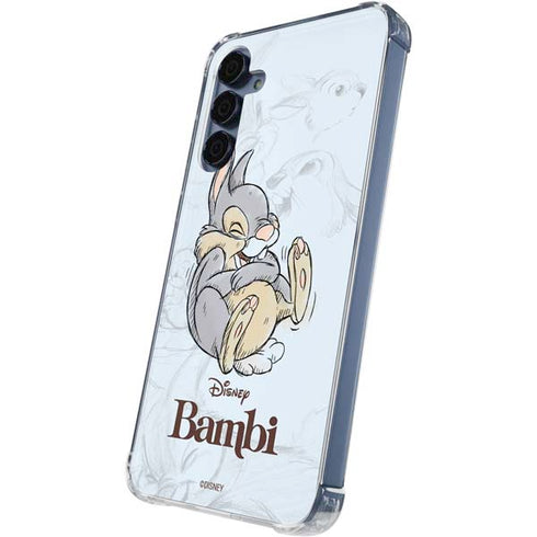 Disney Bambi Thumper Sketched portrait Galaxy S24 Clear Case