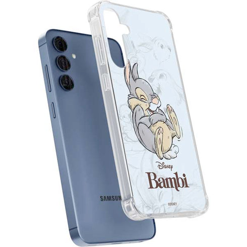 Disney Bambi Thumper Sketched portrait Galaxy S24 Clear Case