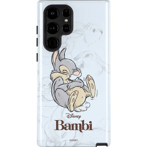 Disney Bambi Thumper Sketched portrait Galaxy S24 Ultra Impact Case