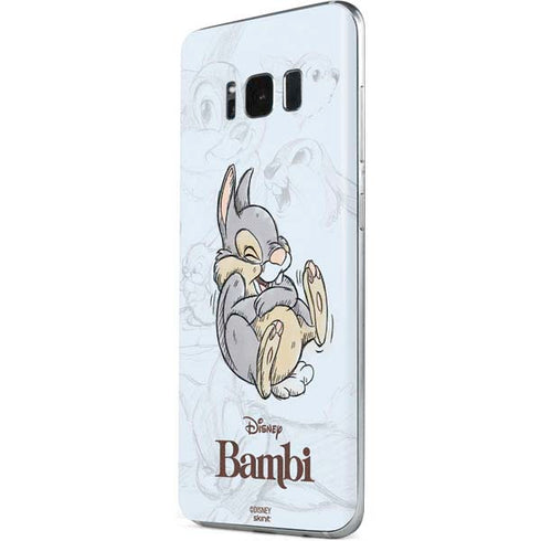 Disney Bambi Thumper Sketched portrait Galaxy S8 Skin