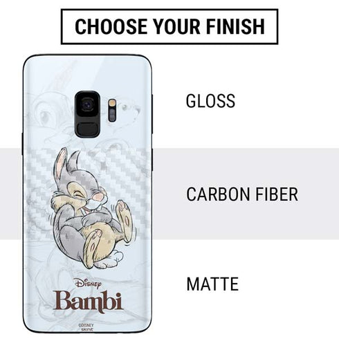 Disney Bambi Thumper Sketched portrait Galaxy S9 Skin