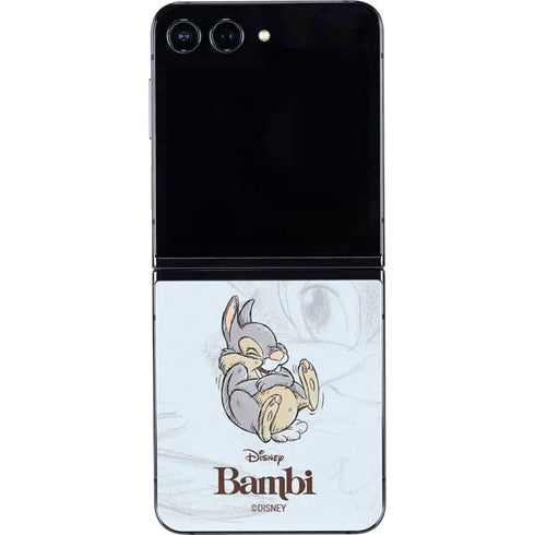 Disney Bambi Thumper Sketched portrait Galaxy Z Flip5 5G Skin