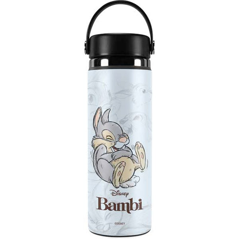 Disney Bambi Thumper Sketched portrait Hydro Flask 20oz Wide Mouth Skin
