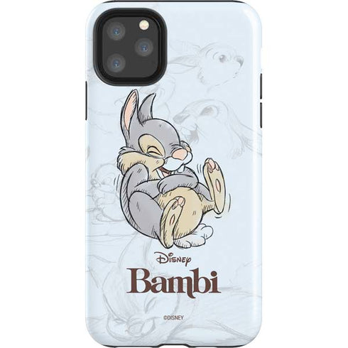 Disney Bambi Thumper Sketched portrait iPhone 11 Pro Max Impact Case