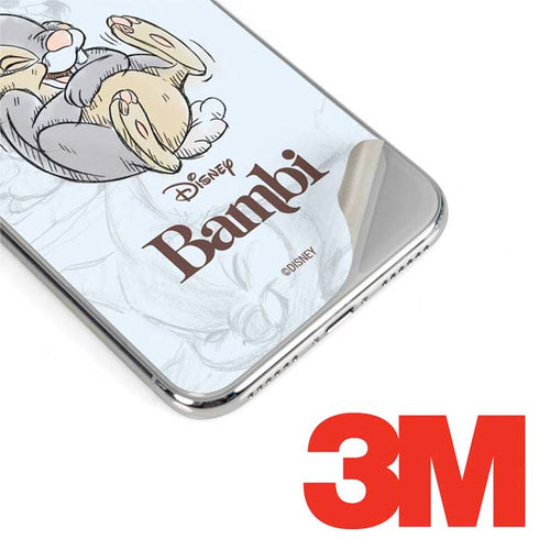 Disney Bambi Thumper Sketched portrait iPhone 11 Pro Skin