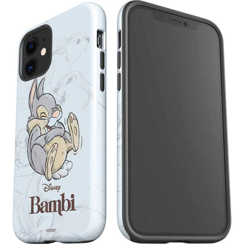 Disney Bambi Thumper Sketched portrait iPhone 12 Mini Impact Case