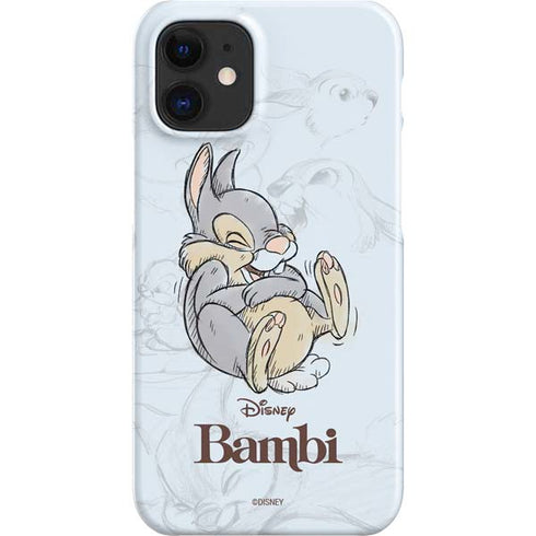 Disney Bambi Thumper Sketched portrait iPhone 12 Mini Lite Case