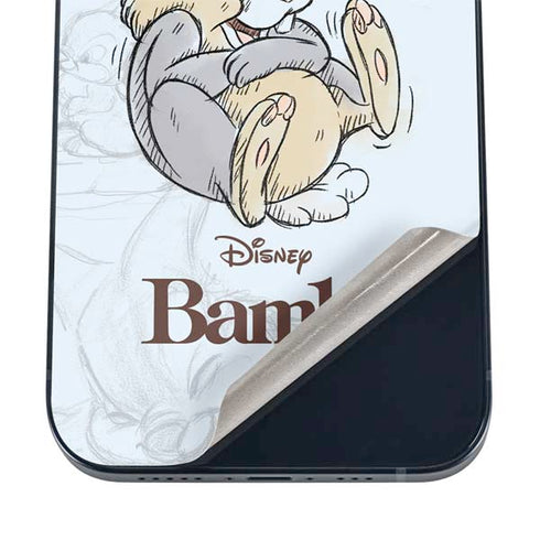 Disney Bambi Thumper Sketched portrait iPhone 12 Mini Skin