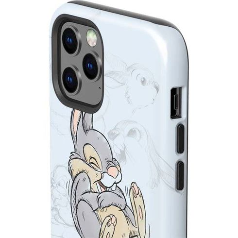 Disney Bambi Thumper Sketched portrait iPhone 12 Pro Impact Case