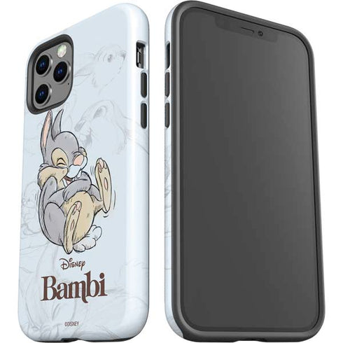 Disney Bambi Thumper Sketched portrait iPhone 12 Pro Impact Case