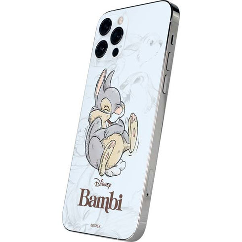 Disney Bambi Thumper Sketched portrait iPhone 12 Pro Max Skin