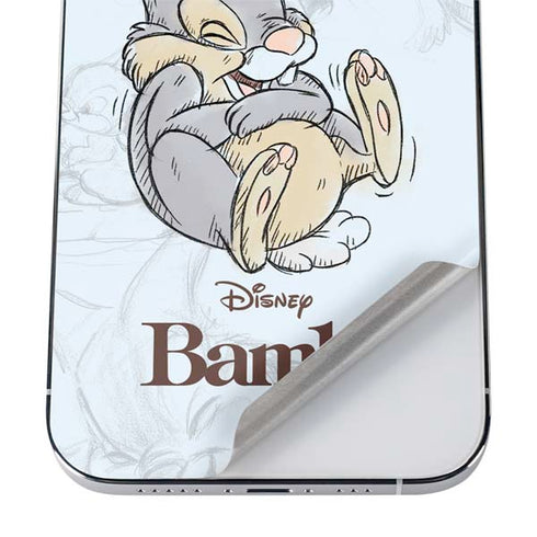 Disney Bambi Thumper Sketched portrait iPhone 12 Pro Max Skin