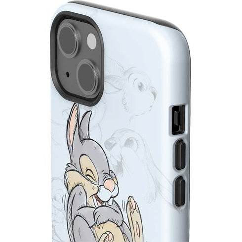 Disney Bambi Thumper Sketched portrait iPhone 13 Impact Case