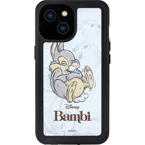 Disney Bambi Thumper Sketched portrait iPhone 13 Mini Waterproof Case