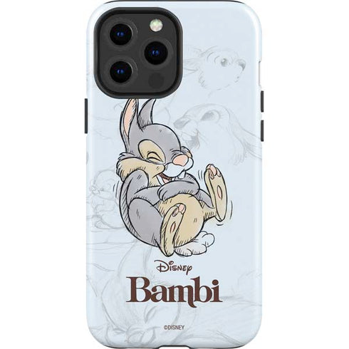 Disney Bambi Thumper Sketched portrait iPhone 13 Pro Max Impact Case
