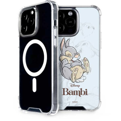 Disney Bambi Thumper Sketched portrait iPhone 14 Pro Max MagSafe Case