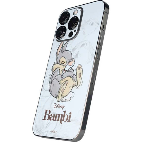 Disney Bambi Thumper Sketched portrait iPhone 14 Pro Max Skin