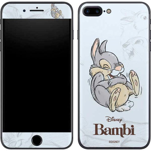 Disney Bambi Thumper Sketched portrait iPhone 7 Plus Skin