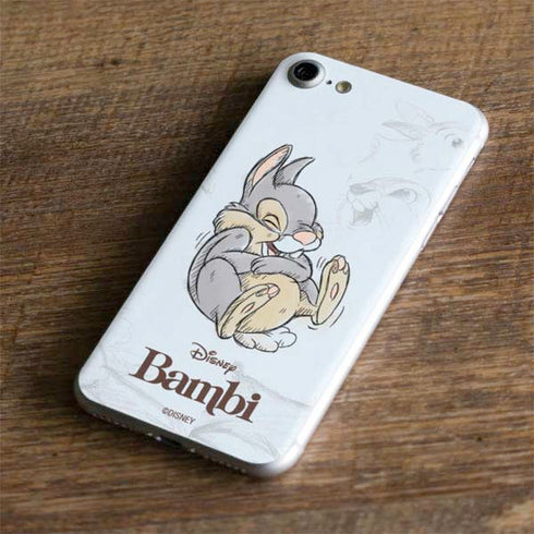 Disney Bambi Thumper Sketched portrait iPhone 8 Skin