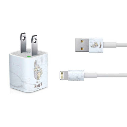 Disney Bambi Thumper Sketched portrait iPhone Charger (5W USB) Skin