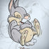 Disney Bambi Thumper Sketched portrait iPhone X Skin