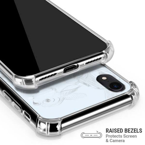 Disney Bambi Thumper Sketched portrait iPhone XR Clear Case