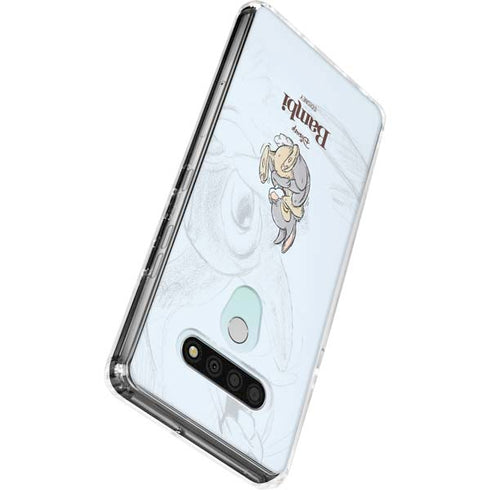 Disney Bambi Thumper Sketched portrait LG Stylo 6 Clear Case