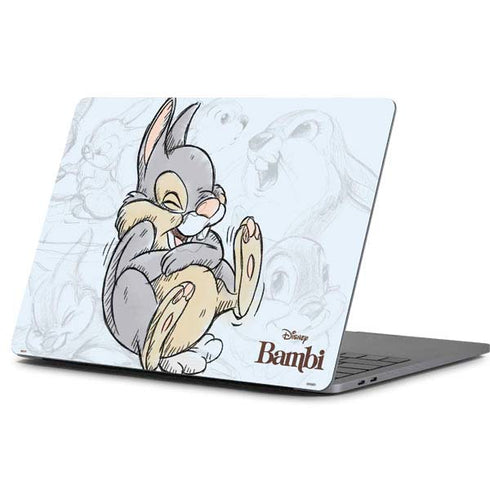 Disney Bambi Thumper Sketched portrait Apple MacBook Pro 13-inch Skin