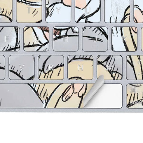 Disney Bambi Thumper Sketched portrait Magic Keyboard Skin