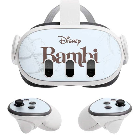 Disney Bambi Thumper Sketched portrait Meta Quest 3 Skin