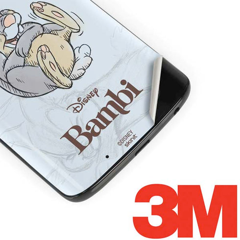 Disney Bambi Thumper Sketched portrait Moto G6 Skin