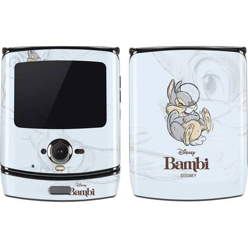 Disney Bambi Thumper Sketched portrait Motorola RAZR Skin