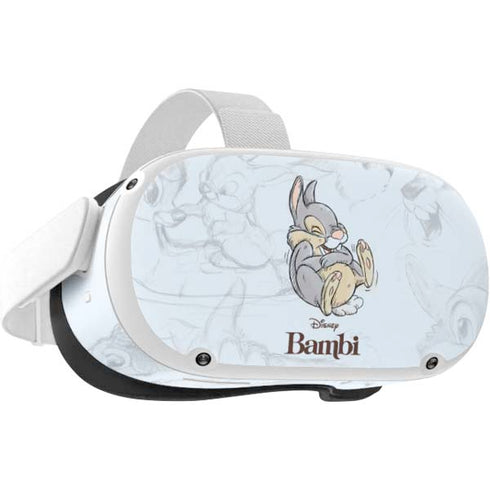 Disney Bambi Thumper Sketched portrait Oculus Quest 2 Skin