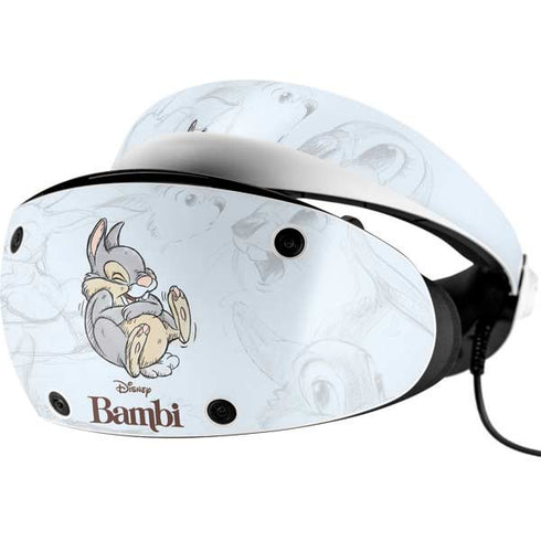Disney Bambi Thumper Sketched portrait PlayStation VR2 Skin