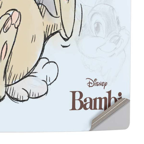 Disney Bambi Thumper Sketched portrait PS5 Slim Disk Console Skin