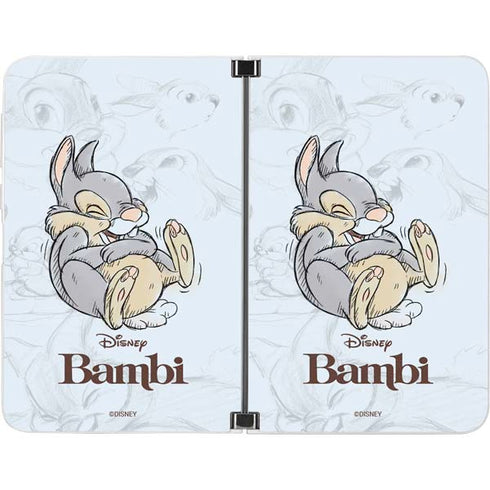 Disney Bambi Thumper Sketched portrait Surface Duo Skin